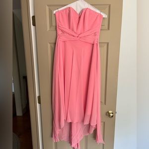 Raylia bright pink prom dress size 8